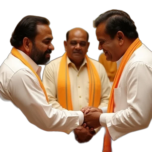 staff, telangana, shakes, hands transparent PNG cut-out
