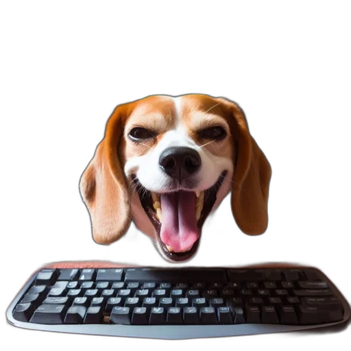animal, staff, creature, beagle transparent PNG cut-out