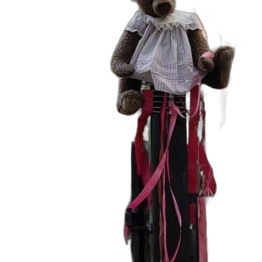 staff, dress, animal, mask transparent PNG cut-out