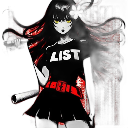 dress, mask, anime, comic book art transparent PNG cut-out