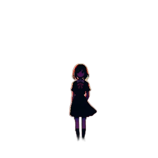 dress, creature, staff, robot transparent PNG cut-out