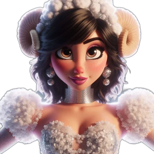 dress, concept art, 3d render, cartoon transparent PNG cut-out