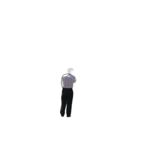 staff, hat, jacket, robot transparent PNG cut-out
