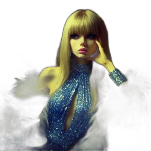 dress, fantasy art, concept art, photorealistic transparent PNG cut-out