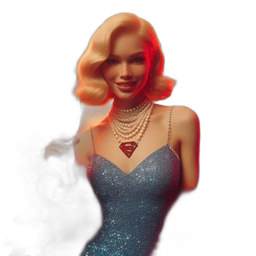 dress, jewelry, 3d render, photorealistic transparent PNG cut-out