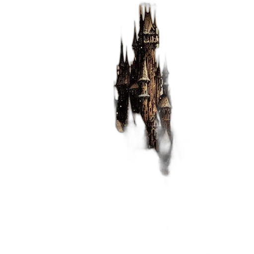 dragon, weapon, sword, building transparent PNG cut-out