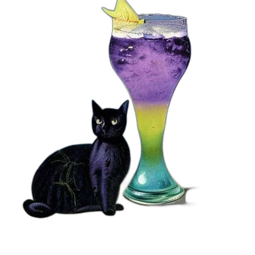 animal, vaporwave, pixel art, concept art transparent PNG cut-out