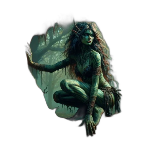 creature, dragon, staff, mask transparent PNG cut-out