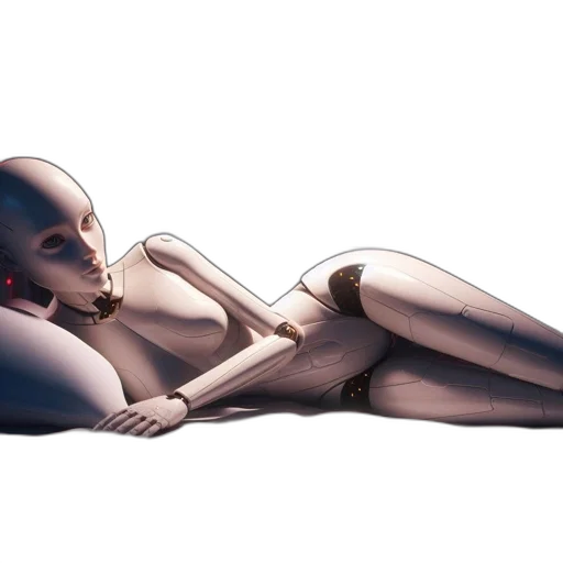 robot, creature, mask, concept art transparent PNG cut-out