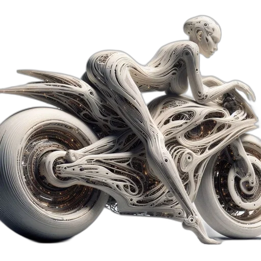 car, hair, photorealistic, 3d render transparent PNG cut-out