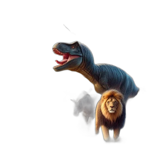 creature, animal, dragon, staff transparent PNG cut-out