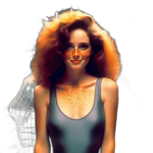 hair, dress, jacket, face transparent PNG cut-out