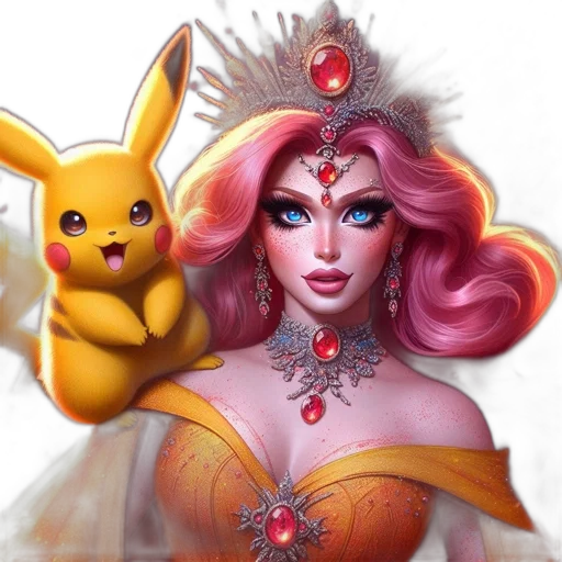fantasy art, concept art, photorealistic, 3d render transparent PNG cut-out