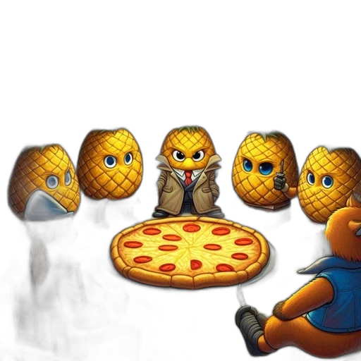 food, mask, pixel art, concept art transparent PNG cut-out