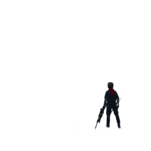 weapon, sword, robot, staff transparent PNG cut-out
