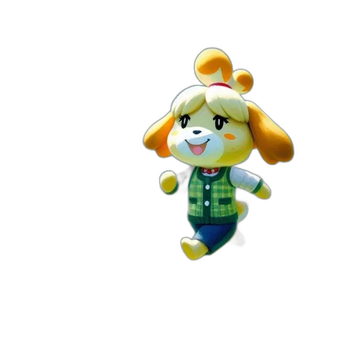 animal, staff, creature, 3d render transparent PNG cut-out