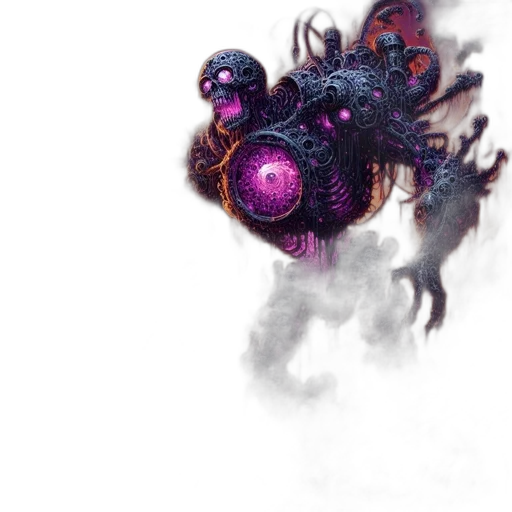 creature, robot, dragon, weapon transparent PNG cut-out