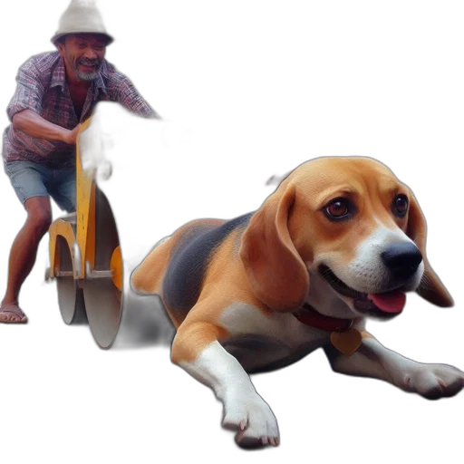 animal, creature, hat, weapon transparent PNG cut-out
