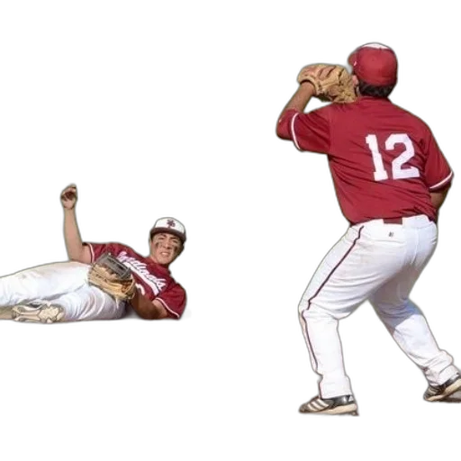 baseball, player, wearing, number transparent PNG cut-out