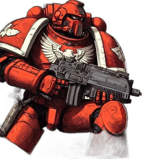 robot, weapon, concept art, comic book art transparent PNG cut-out