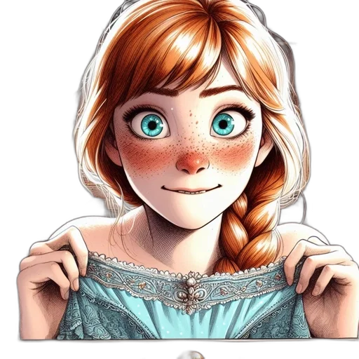 dress, face, jewelry, crown transparent PNG cut-out