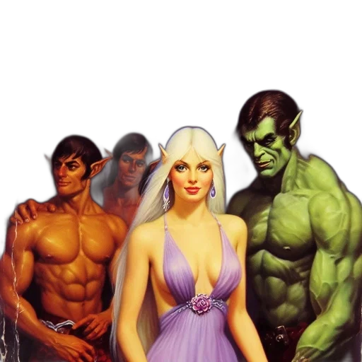 comic book art, fantasy art, concept art, pixel art transparent PNG cut-out