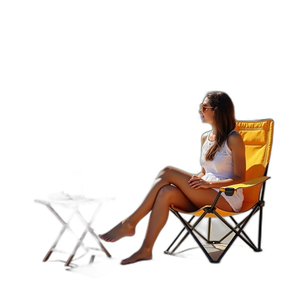 dress, furniture, face, umbrella transparent PNG cut-out
