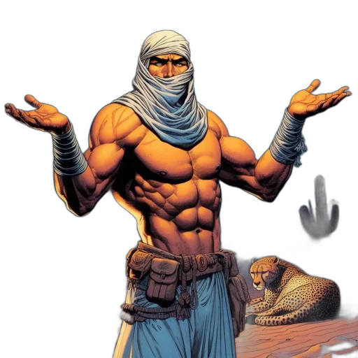 comic book art, concept art, fantasy art, pixel art transparent PNG cut-out