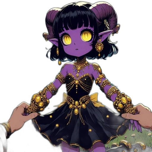 staff, mask, jewelry, fantasy art transparent PNG cut-out