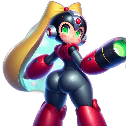 robot, weapon, staff, concept art transparent PNG cut-out