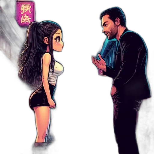 concept art, cartoon, comic book art, fantasy art transparent PNG cut-out