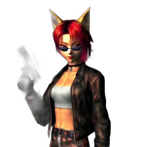 jacket, staff, mask, weapon transparent PNG cut-out