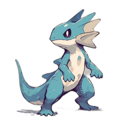 dragon, creature, animal, staff transparent PNG cut-out