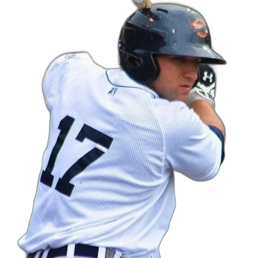 baseball, player, wearing, white transparent PNG cut-out