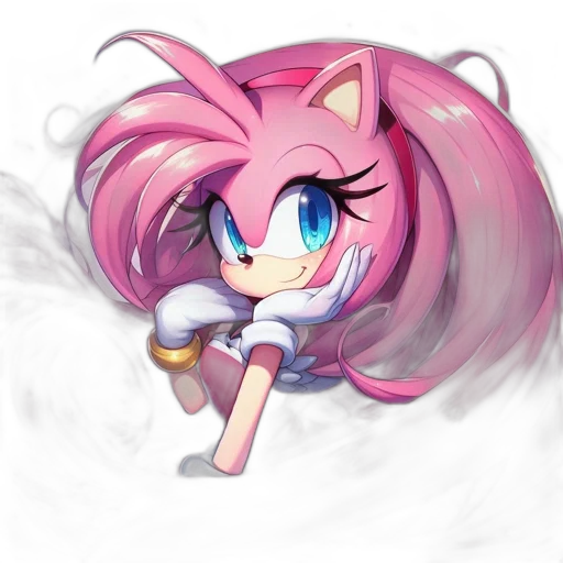 staff, hair, creature, weapon transparent PNG cut-out