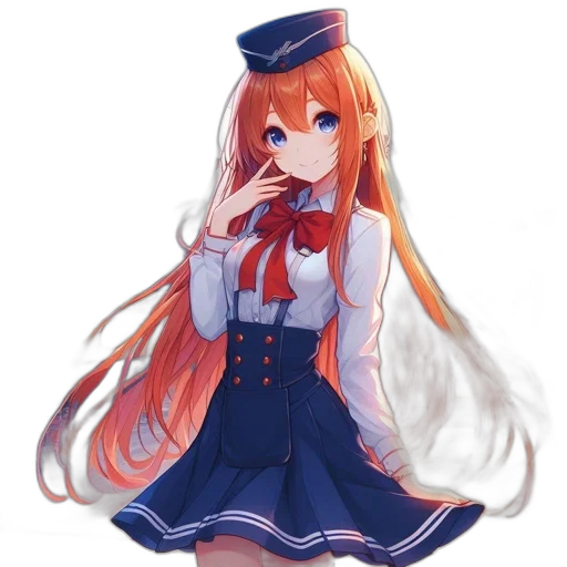 staff, dress, food, face transparent PNG cut-out