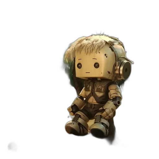 robot, creature, weapon, face transparent PNG cut-out