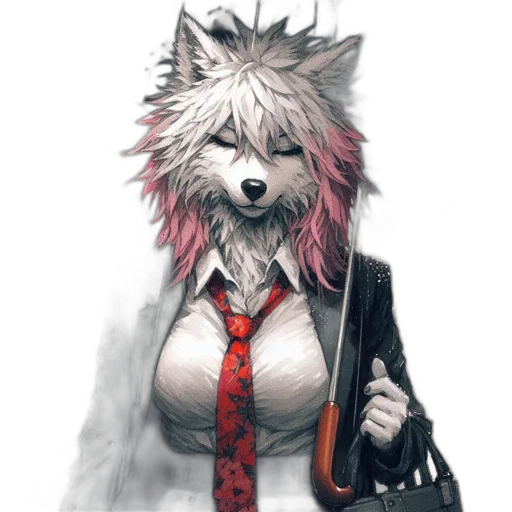 staff, jacket, dress, animal transparent PNG cut-out