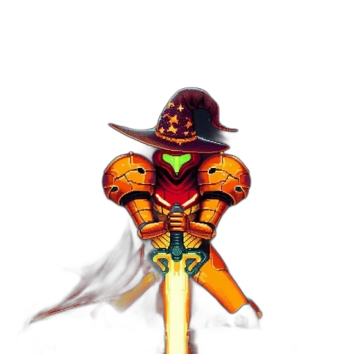 staff, sword, weapon, hat transparent PNG cut-out