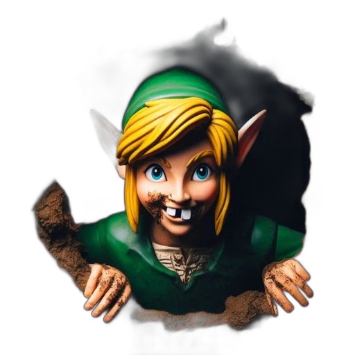 mask, staff, face, dragon transparent PNG cut-out