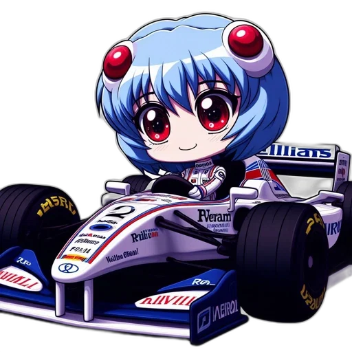 car, robot, anime, pixel art transparent PNG cut-out