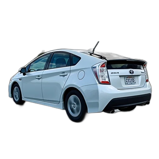 car, 2013, toyota, prius transparent PNG cut-out