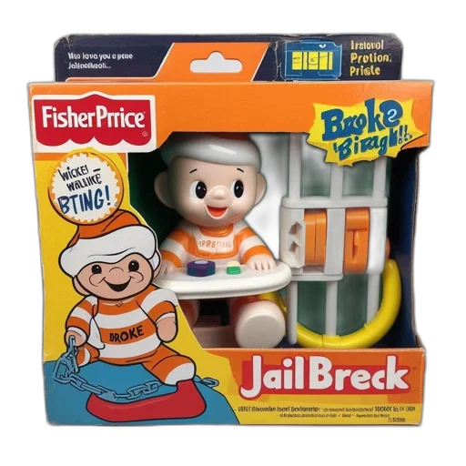 3d render, fire, fisher-price, toy transparent PNG cut-out