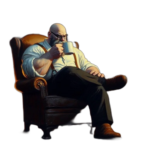 furniture, staff, jacket, robot transparent PNG cut-out