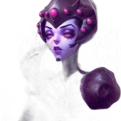 crown, face, mask, creature transparent PNG cut-out