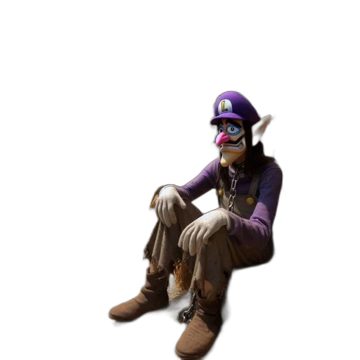 staff, hat, mask, creature transparent PNG cut-out