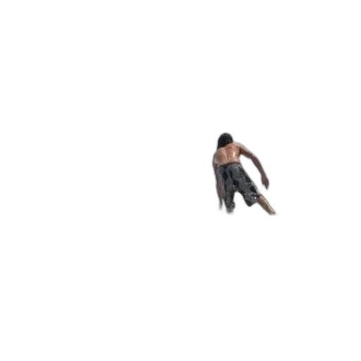 creature, pixel art, 3d render, outer space transparent PNG cut-out