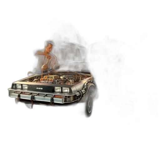 car, weapon, concept art, photorealistic transparent PNG cut-out