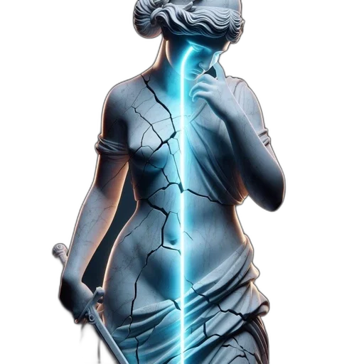 dress, jewelry, staff, robot transparent PNG cut-out