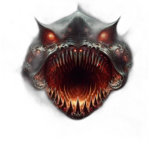 creature, dragon, mask, face transparent PNG cut-out